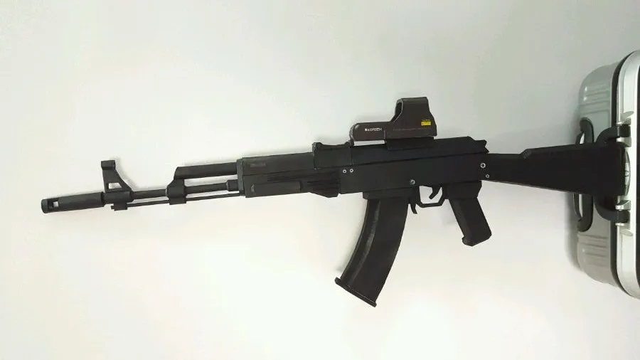 Новинка года! Модель AK74 103 3D бумажная модель+ тактическая часть для моделирования оружия AK модель винтовки пистолет игрушки для детей и взрослых