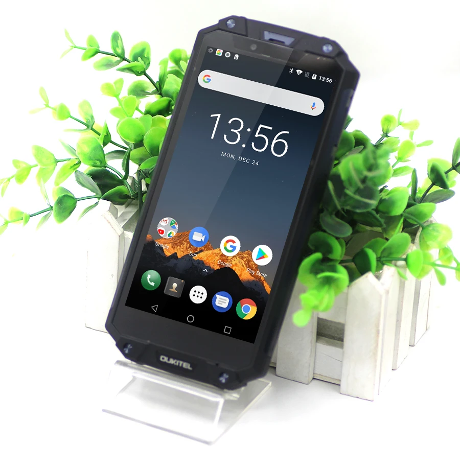 OUKITEL WP2 IP68 NFC водонепроницаемый 6," 18:9 Android 8,0 MT6750T Восьмиядерный 4 Гб ОЗУ 64 Гб ПЗУ 10000 мАч мобильный телефон с отпечатком пальца