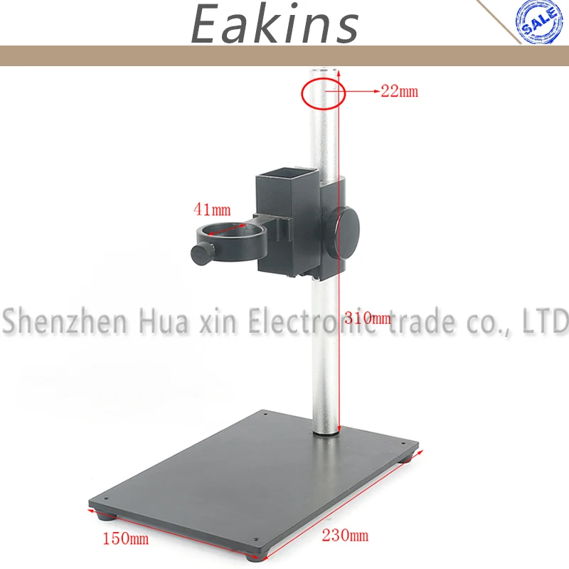  Full metal Upper and Down Adjustable Industrial Laboratory Video Camera Microscope Holder Table Sta