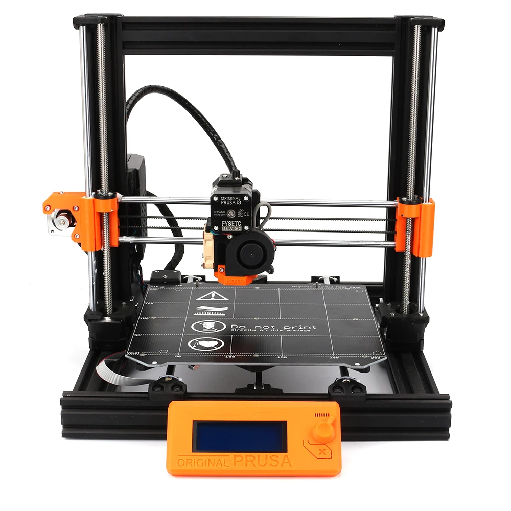 Perfis de Alumínio Conjunto Completo Faça Você Mesmo Clone Prusa i3 Mk3 Urso Atualização 2040 V-slot Impressora 3d Kit Magnético Heatedbed Motores 1 7 alumínio impressora 3d kit completo magnético heatedbed motores