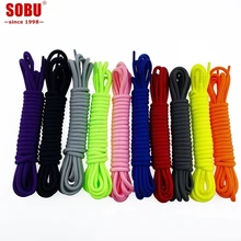 1 пара круглых шнурков 90 см, 120 см, 150 см, Классические однотонные Ботинки martin из полиэстера повседневные спортивные ботинки со шнурками на шнуровке T108