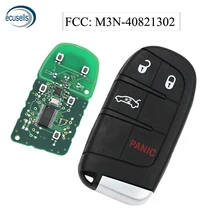 3+ 1/4 кнопки Smart Remote ключ 433 МГц 7953A для Chrysler 200 300 Dart Зарядное устройство Challenger 2011- ID46 чип FCC: M3N-40821302