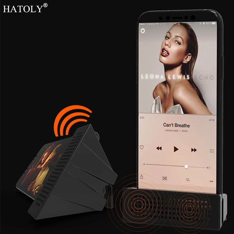 Мини портативный держатель усилителя мобильного телефона для Xiaomi Redmi Note 7