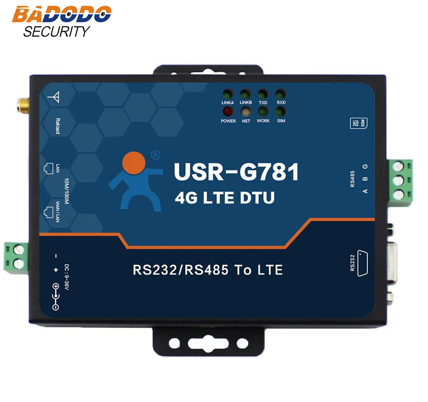 GSM 3g 4G модем последовательный порт RS232 RS485 Ethernet до 4G lte модем USR-G781 поддержка PPTP SMS для удаленного мониторинга M2M IOT