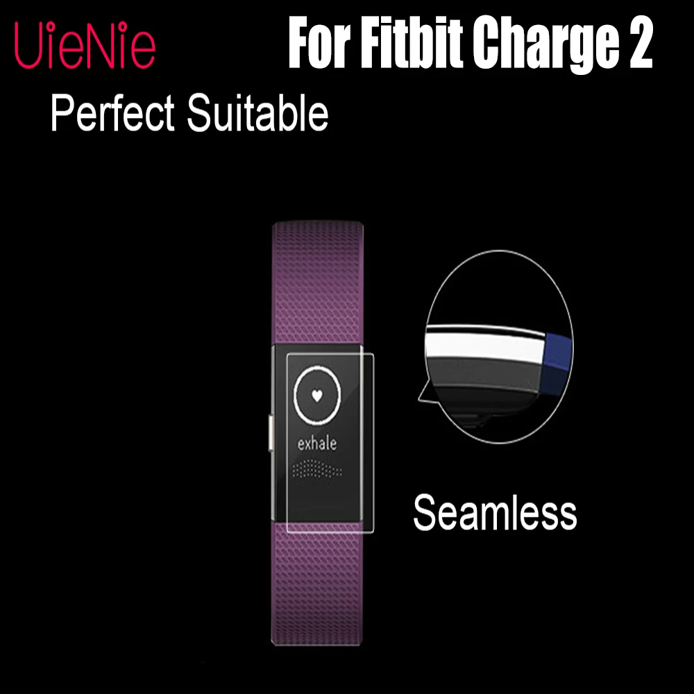

1/2/5/6 pcs Anti-scratch Ultra Clear Protective Film Guard For Fitbit Charge 2 Wristband Full Screen Protector Cover