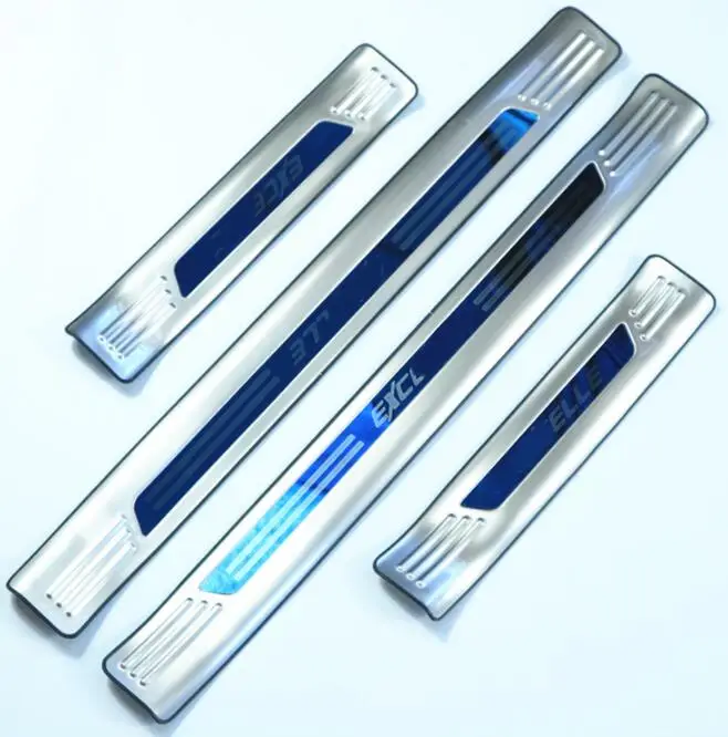 

2018 for buick new excelle special door trunk stainless steel decorative welcome pedal threshold bar