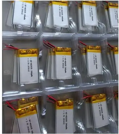 

3.7V polymer lithium battery 402035 240mAH traffic recorder, Bluetooth audio.