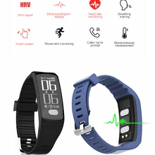 NR51822 ECG+ PPG умный Браслет С Пульсометром для женщин и мужчин измерение артериального давления для мужчин t Samrt нарукавная повязка для дыхания тренировочный смарт-браслет для фитнеса