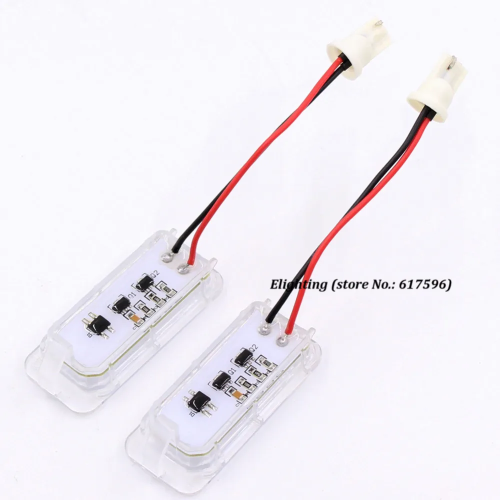 2 светодиодный т. 18 SMD светодиодные огни для номерного знака без ошибок Ford Explorer Escape