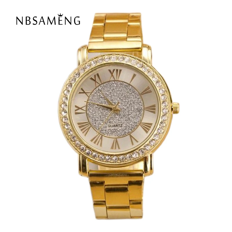 

2017 New Brand Quartz Watch Women Not Waterproof Matte Silver And Gold Male Watch Business Men Watch Roman Numerals Kanima LZ547
