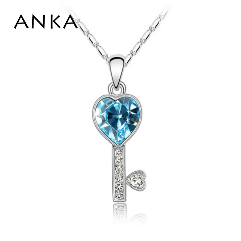 

Лидер продаж, Новое поступление, классические кристаллы, распродажа, женское ожерелье с кулоном в виде ключа от Австрия #83072