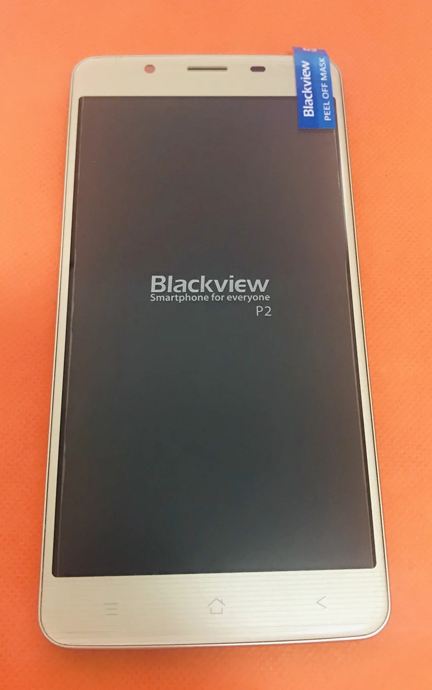 Оригинальный ЖК-дисплей + дигитайзер сенсорный экран рамка для Blackview P2 MT6750T