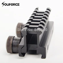 10 шт./лот, 25,4 мм, прозрачный стояк, основание ласточкин хвост, 3/4 дюймов, Пикатинни, Вивер, 20 мм, крепление для прицела