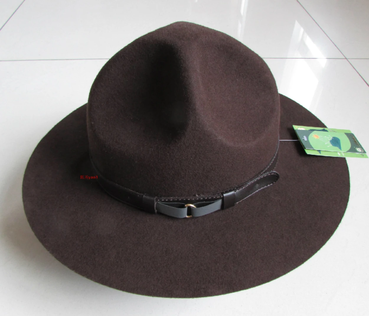Мужская шерстяная фетровая шляпа, Мужская индивидуальная шляпа, три отверстия, шерстяная шапка, австралийская фетровая шляпа, модная, унисекс, Панама джазовая, шляпа B-8124