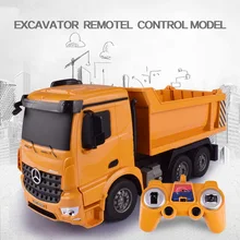 HELIWAY 1 26 Original Rc Truck Ready To Go Excavator Toy Remote Control Engineering Dump Truck