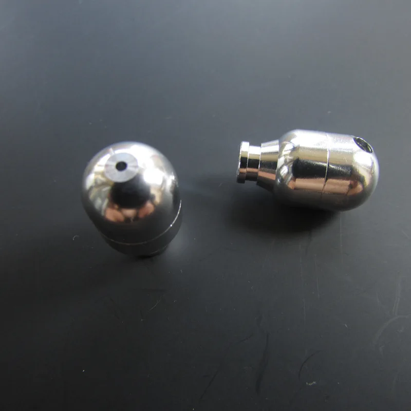 

10 pair 10mm silver low frequency diy earphone shell