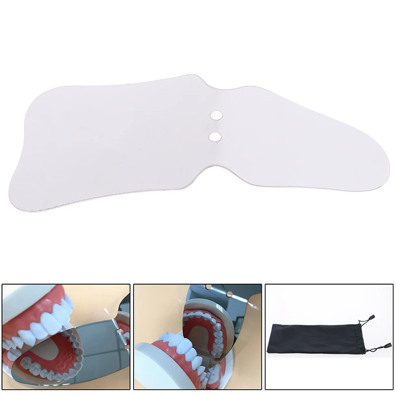 1PC Stainless Steel Dental Intraoral Occlusal 2 Sided Photographic Glass Mirror Oral Health Care