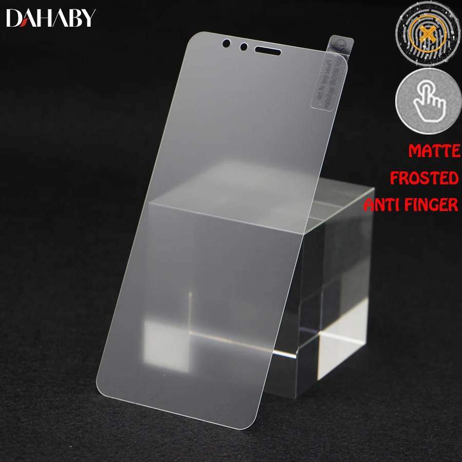 DAHABY Matte Frosted Tempered Glass For Xiaomi Redmi 6 6A Note 5 Pro 4X