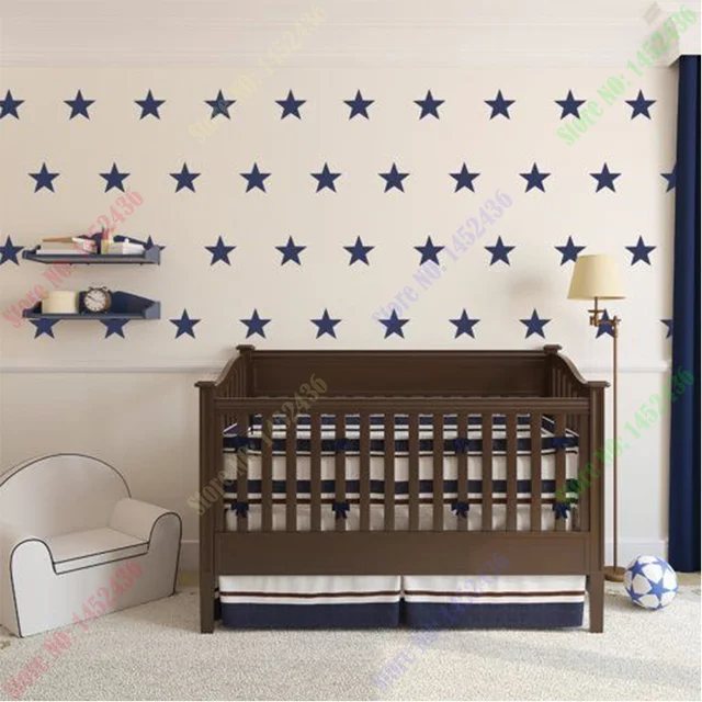 Stars Wall Sticker Diy Baby Nursery Decals Removable Stars Wall Sticker Diy Baby Nursery Decals Removable Decal For Kids Room Easy