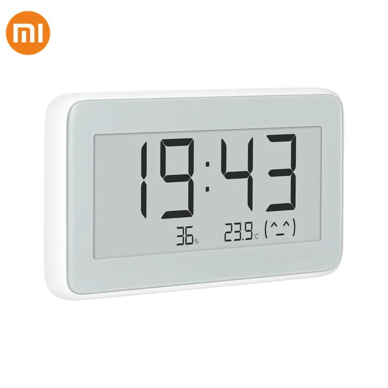 Беспроводные цифровые часы Xiaomi Mijia BT4.0 умные для помещения и улицы гидрометр
