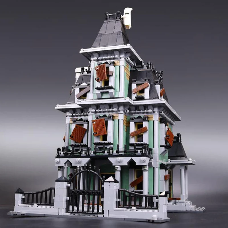 

16007 2141Pcs Monster fighter The haunted house Model set Building Kits Model Compatible With 10228 Educational Toys Gifts