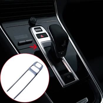 

Car Styling Interior Middle Center Console Shifter Panel Cover Trim 1 pcs For Porsche Panamera 2017 2018