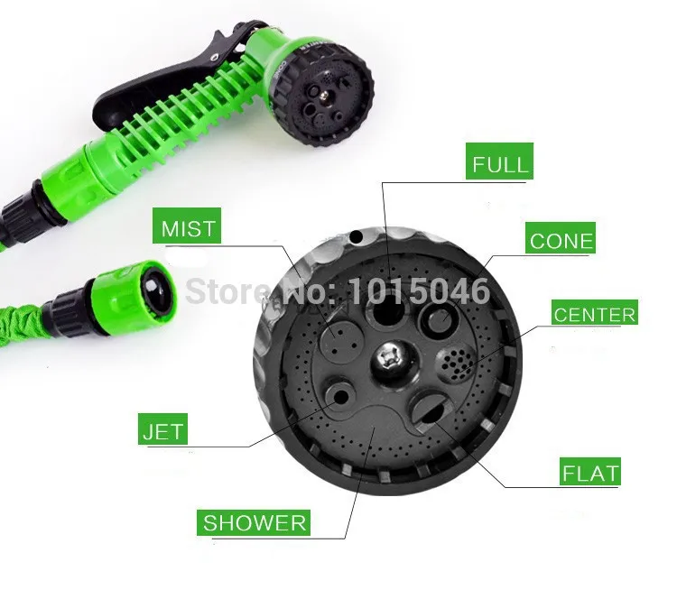 1X 25FT выдвижной шланг водопровод после 7,5 метров шланг с пистолетом империально волшебный шланг Аксессуары для сада инструмент