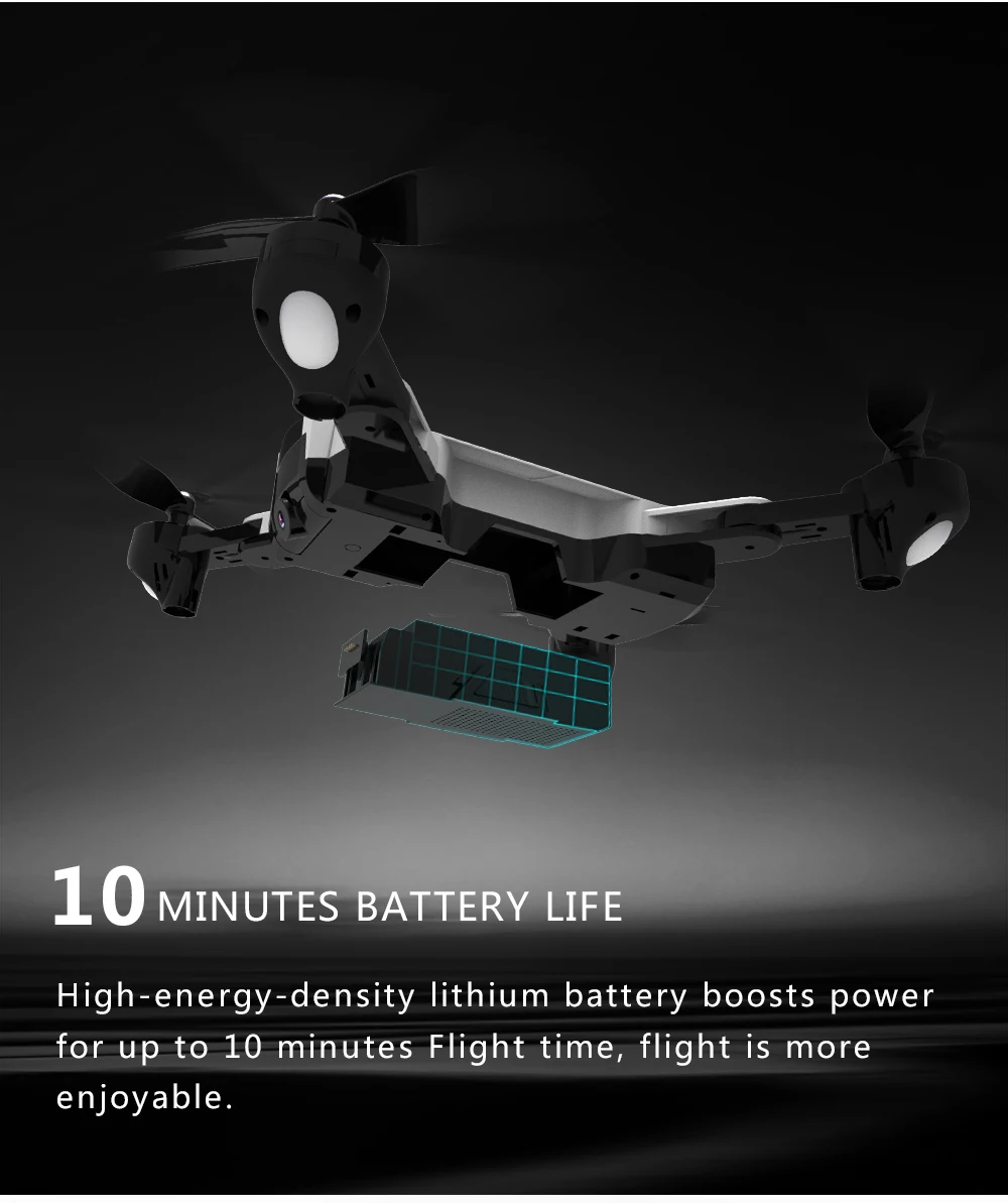 Novo GPS Wifi RC Drone com 4K