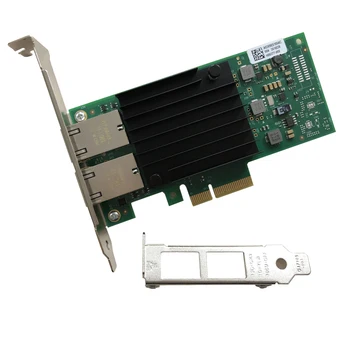 

Eastforfuy for Intel Ethernet PCI-Express Converged Network Adapter X550-T2 - PCI-E X4 - Dual RJ45 Copper Port CNA for PC