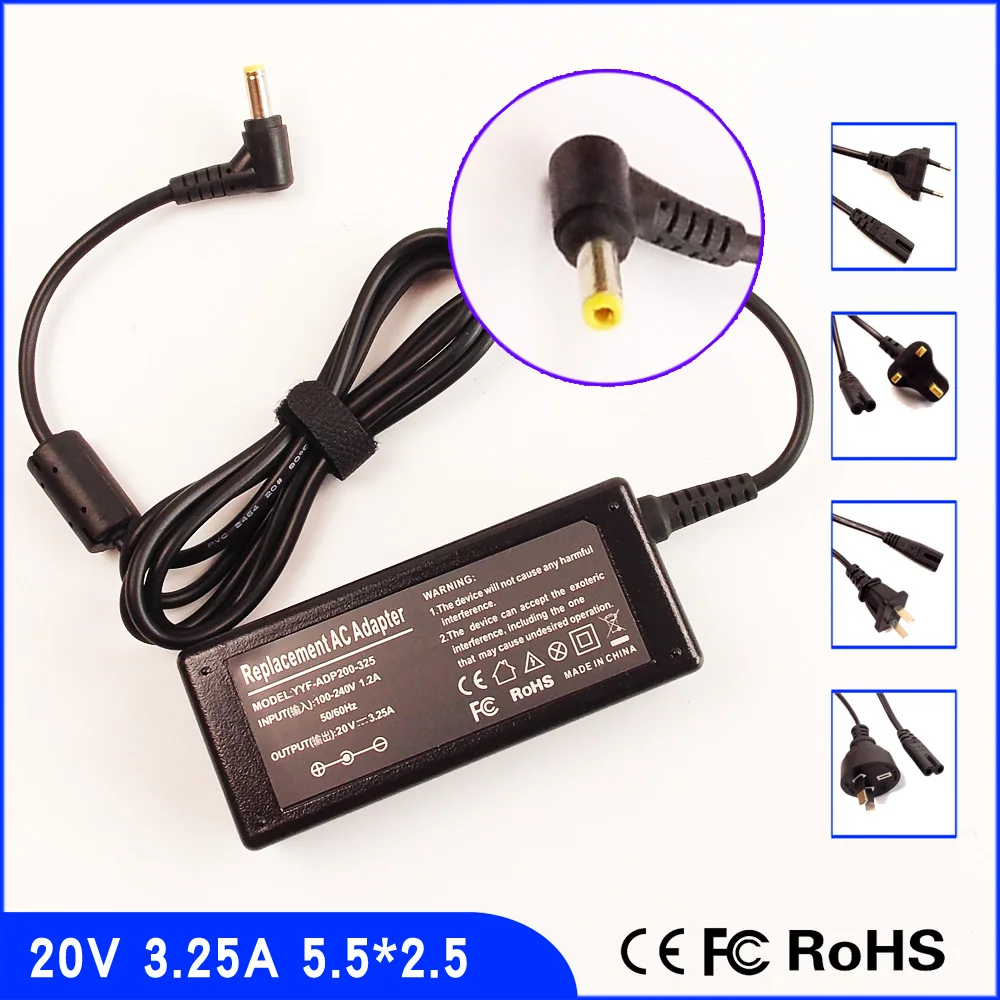 Блок питания для ноутбука Lenovo IdeaPad Z470 U410 U460 U460S|20v 3.25a|laptop ac adapterac adapter charger |