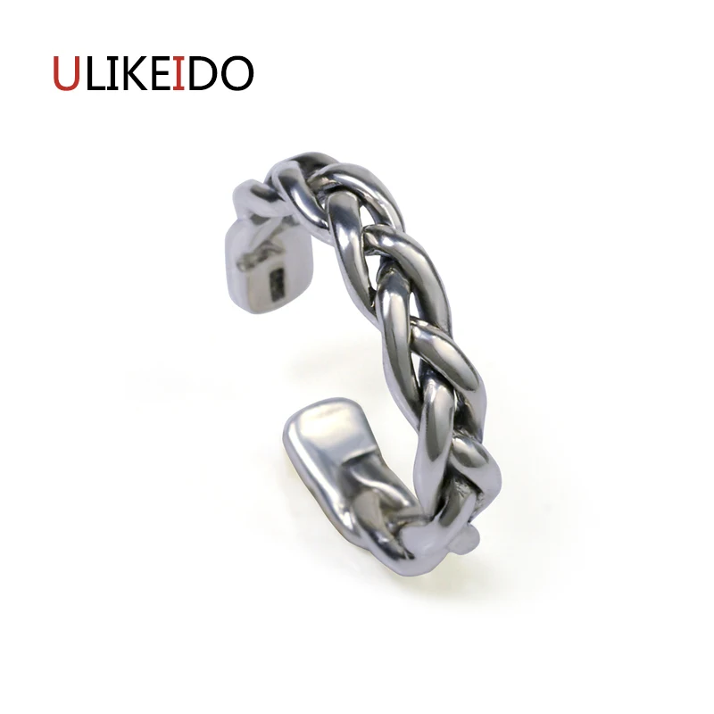 

100% Pure 925 Sterling Silver Jewelry Weave Rings Wide Version Men Signet Ring For Women Special Christmas Gift 1140