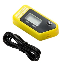 Водонепроницаемый индуктивный тахометр счетчик часов для газовый двигатель MX Мотоцикл ATV для снегоходов струйная Лыжная травокосилка, морской снегоход utv