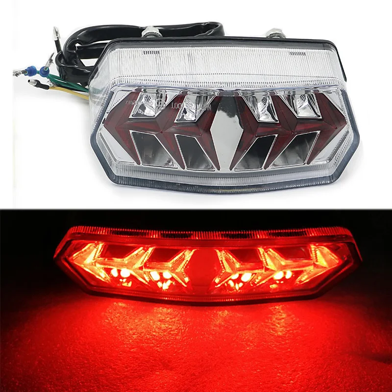 For Honda MSX125 CBR650F CTX700 CTX700N Motorcycle Led Rear Tail Brake Light Lamp Turn Signal Integrated Driving Taillight |