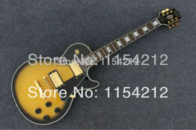 Best price at $224 Cheap Chinese factory musical instruments Free shipping LP custom shop electric guitar