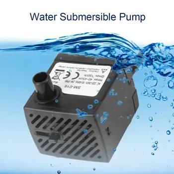 

Mini Submersible Water Pump Fish Pond Aquarium Tank Fountain Ultra-Quiet 2W low noise low power consumption Waterproof Pump