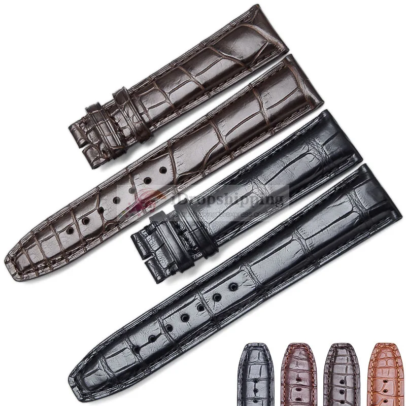 

Customized Watch Strap Crocodile Watchbands Handmade for You Custom Replacement Luxury Alligator Watch Band EE22 for IWC