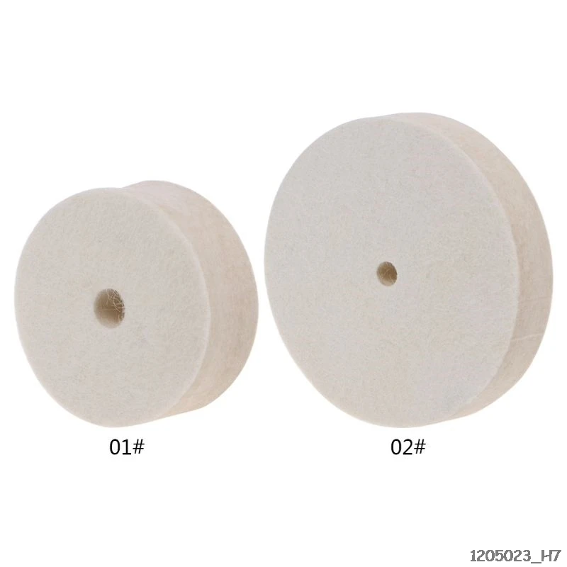 2 4 Inch Polishing Buffing Grinding Wool Felt Wheel Polisher