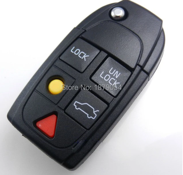 Volvo XC90 S80 Folding flip remote key shell 5 Buttons  (17).jpg