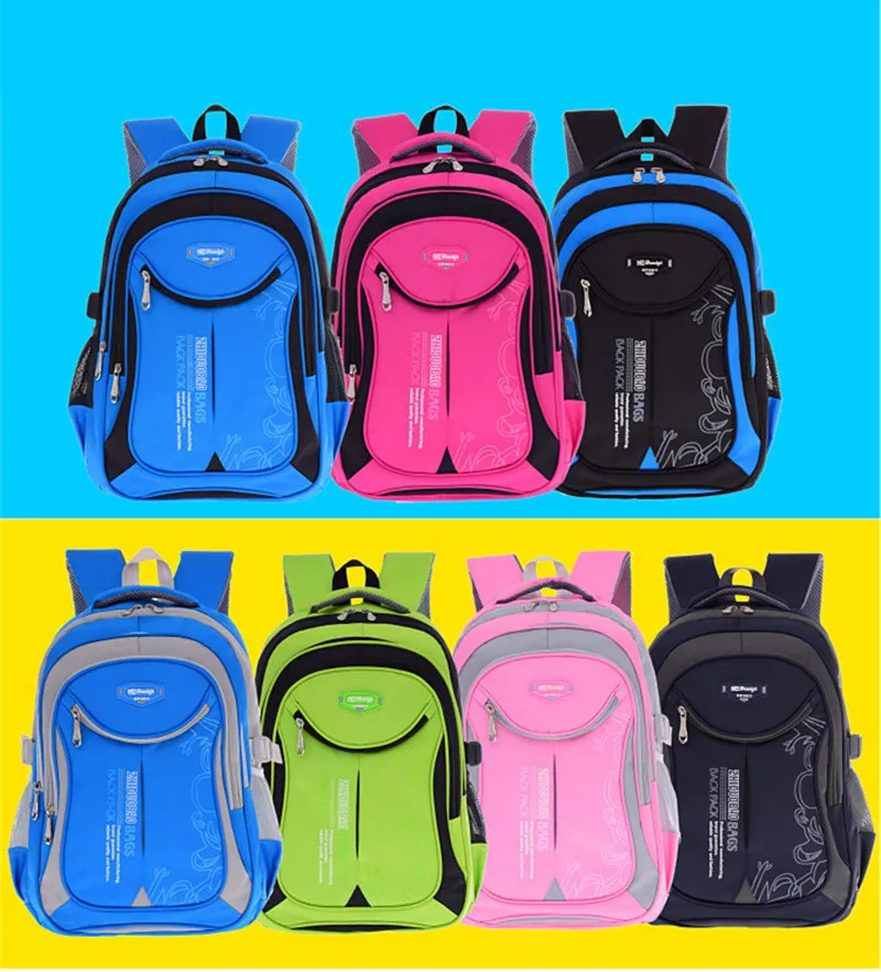 Горячие новые детские школьные сумки для подростков мальчиков и девочек вместительный школьный рюкзак Водонепроницаемый ранец детская книга сумка mochila