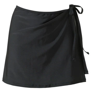 

Loose Swimming Beach Sarong Summer Short Wrap Holiday Fashion Solid Cover Up Bikini Women Skirt Casual