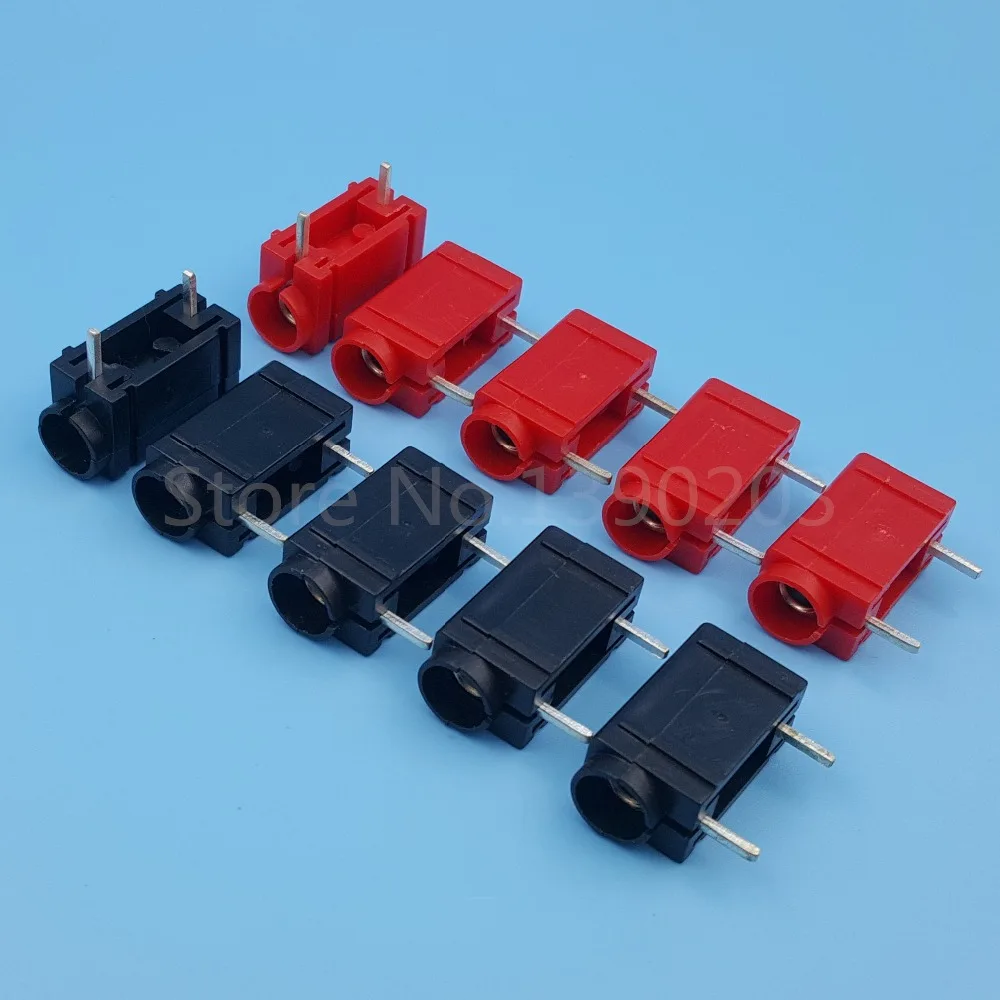 10Pcs 4mm Banana Female Jack PCB Mount Insulated Socket Connectorin