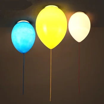 

Art light space Nordic personality color balloon ceiling lights living room bedroom children's room balcony lighting ZH T0172