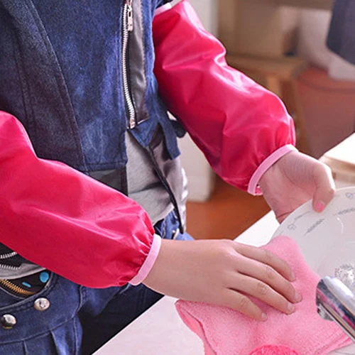 Для женщин рукав для очистки нарукавник в Корейском стиле домашней обрастания Водонепроницаемый щиток-нарукавник
