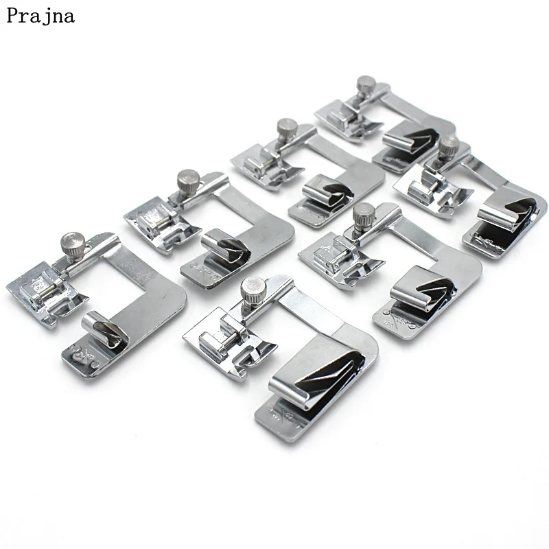 

Prajna Home Machine Sewing Accessory Edging Crimping Foot Home Multi-function Sewing Machine Accessories Knitting DIY Supplies