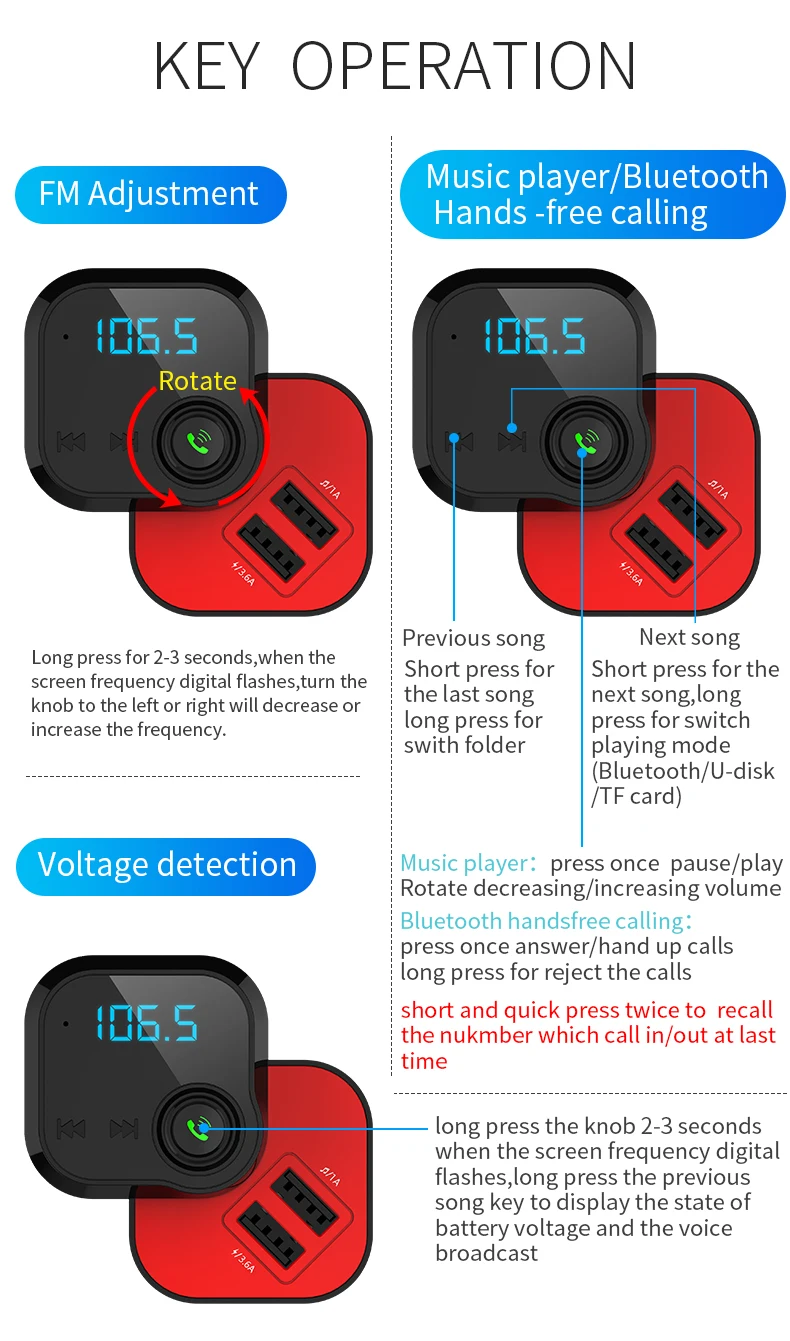 E3781 Bluetooth fm-19