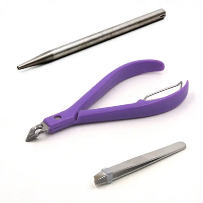 

3pc/set 3D Metal Puzzle Model DIY Tool Pliers Tweezers Buckle Bending Device Toy