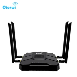 Routeur double bande 3G/4G LTE wi fi 1200/5GHz, 512 mb/s, Gigabit, 2.4 mo de RAM, emplacement pour carte SIM, puce MT7621, Point d'accès 