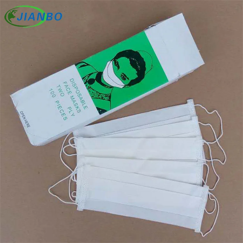 

New Sales A Time Of Pair Layers Paper Disposable Mouth-Muffle Dust Palliative PM 2.5 Defend Fog Haze Industrial Disposable Mask