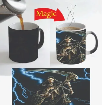 

Ghost Magic Mug Color Change Tea Coffee Mug 11 Oz
