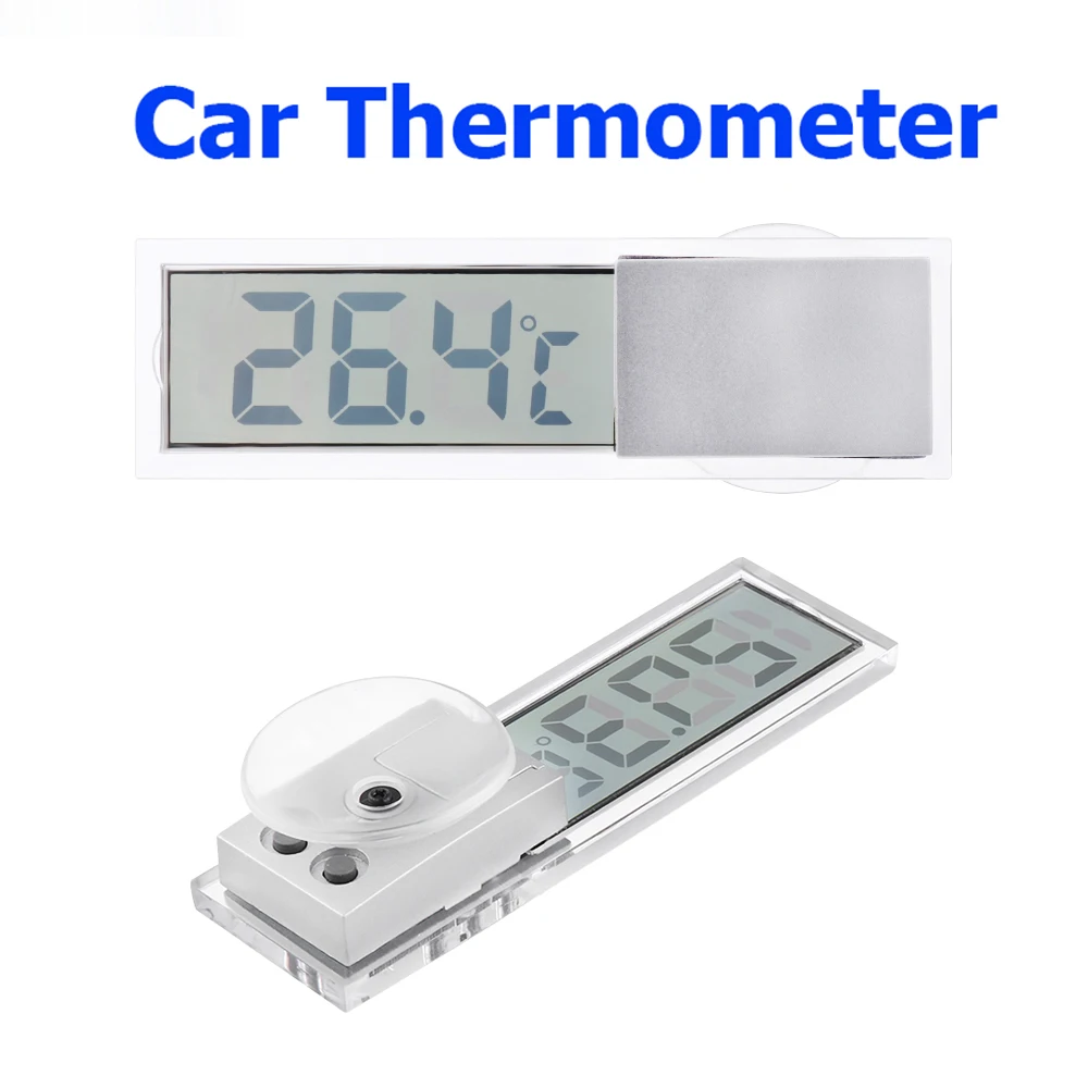 

Mini Car Indoor Temperature Auto Meter Thermometer LCD Digital Display Room